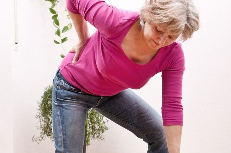 sāpes muguras lejasdaļā osteohondrozes dēļ